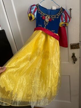 Disney Snow White Inspired Dress in Blue, Yellow and Red